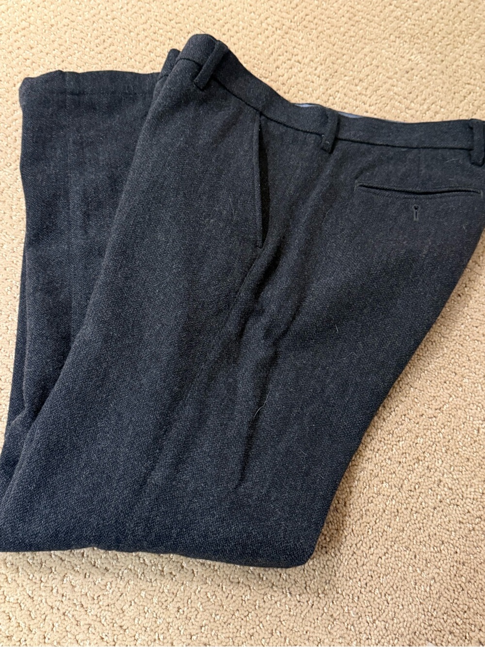Banana Republic Men's Dark Grey Dress Pants